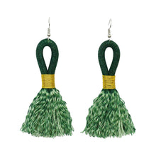 Earrings Dark Green