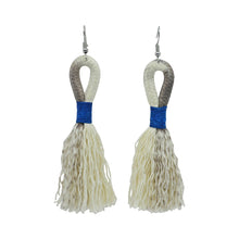 Earrings Ikat Grey