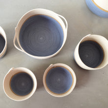 Bowl - Jute & Blue-Grey