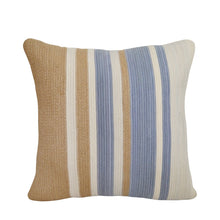 Scatter Cushion - Jute & Blue-Grey