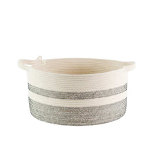 Handle Basket Stitched Mia Melange