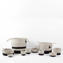 Lidded Bowl Basket - Liquorice