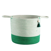 Floor Basket - Greenery