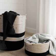 Floor Basket - Liquorice