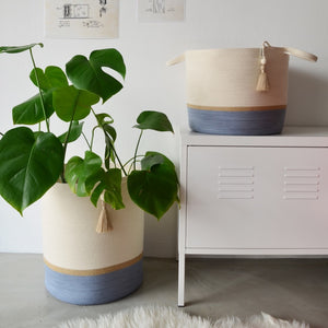 Jute & Blue-Grey Collection