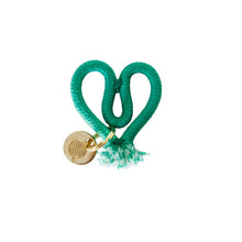 Heart Keyring - Emerald Green