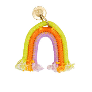 Rainbow Keyring - Pistachio
