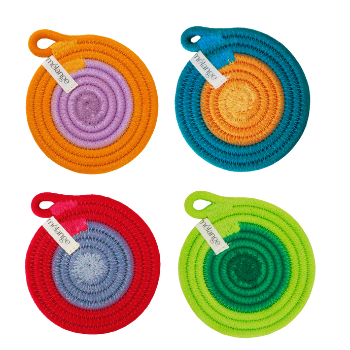Coasters (set of 4) - Tropical Jungle