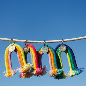 Rainbow Keyring - Royal Blue