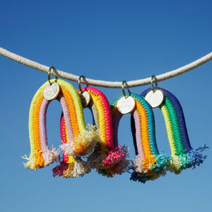 Rainbow Keyring - Royal Blue