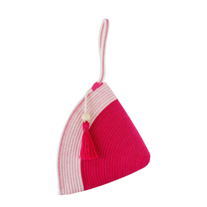 Handle Clutch - Fuchsia