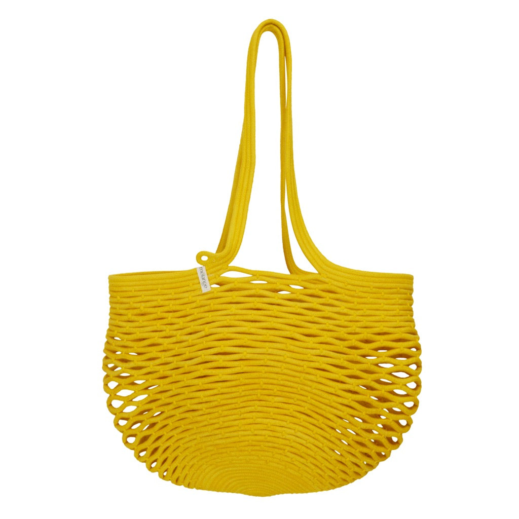 Hieta ■ Nita bag /Lemon Yellow HIETA Nita Shoulder Bag Lemon Yellow | Eyelet Strap O-Ring