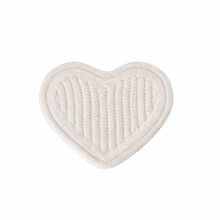 Heart Coaster - Ivory (set of 2)