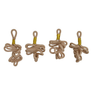 Christmas Decorations - Sand & Gold Squiggles (4)
