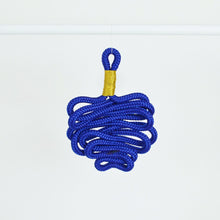 Christmas Decorations - Blues & Gold Squiggles (6)