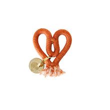 Heart Keyring - Nutmeg
