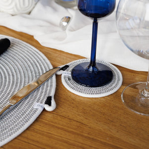 Placemats & Coasters (set of 4 each) - Re-Rope™ Stitched