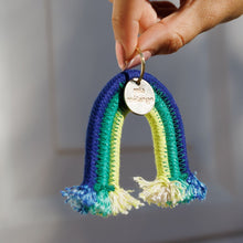 Rainbow Keyring - Royal Blue