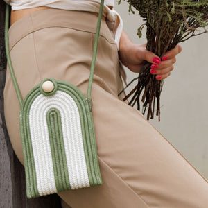 Phone pouch - Olive Re-Rope™