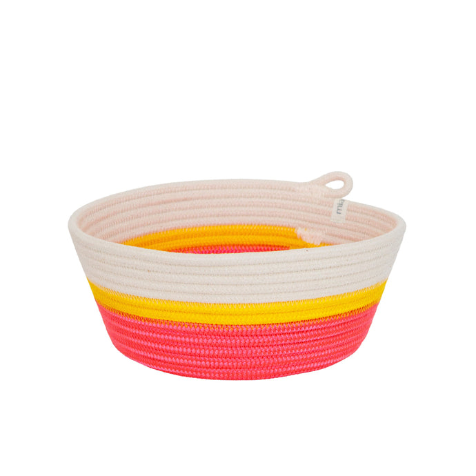 Bowl - Flamingo Pink & Yellow