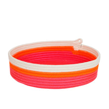 Table Basket - Flamingo Pink & Neon Orange