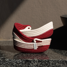 Petite Oval Basket - Pinotage Block