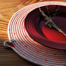 Placemat  - Stitched Polka Dot