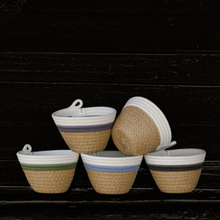 Petite Planter - Jute & Cotton