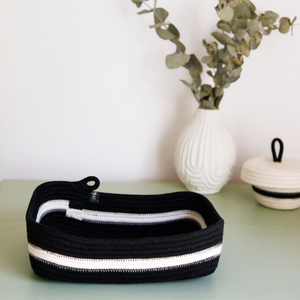 Rectangular Basket S - Monochrome