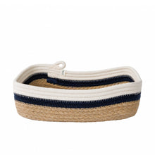 Rectangular Basket - Jute & Cotton
