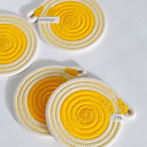 Coasters (set of 4) - Neon
