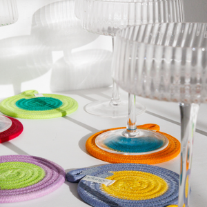 Coasters (set of 4) - Tropical Sunshine