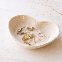 Heart Trinket Tray - Ivory