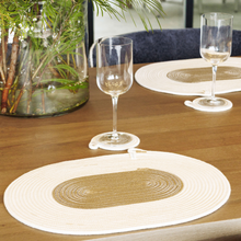 Oval Placemat - Camel