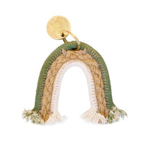 Rainbow Keyring - Olive