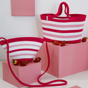 Lollipop Sling Bag - Strawberries & Cream