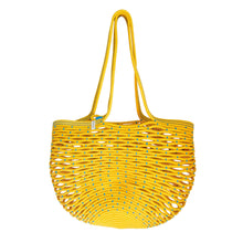 Net Bag - Yellow & Blue