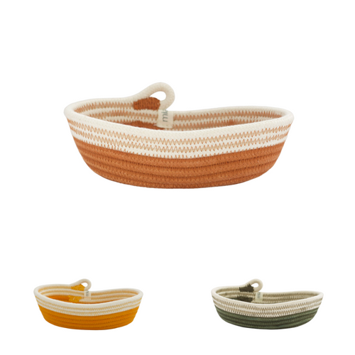 Petite Oval Basket - Cosy Hues