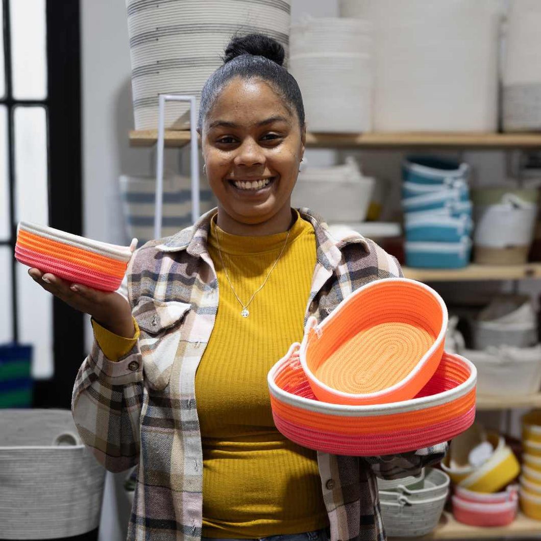 Bright Storage Set - Pink & Orange - SALE