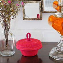 Petite Lidded Basket - Delicious