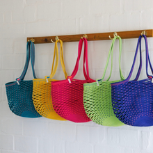 Net Bag - Royal Blue & Pink
