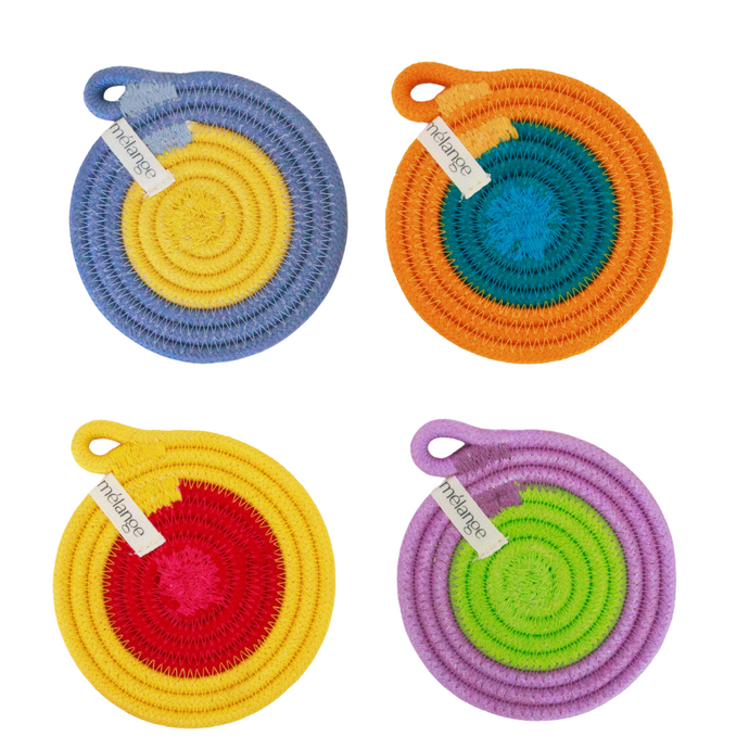 Coasters (set of 4) - Tropical Sunshine