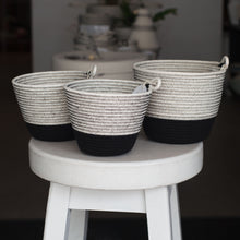 Planter Baskets (x2 S and x1 M) - Liquorice - SALE