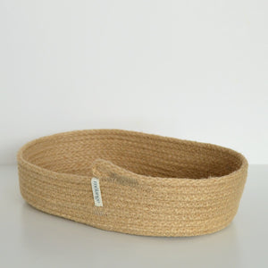 Voucher & Jute Oval Basket