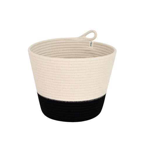 Planter Basket - Black Block