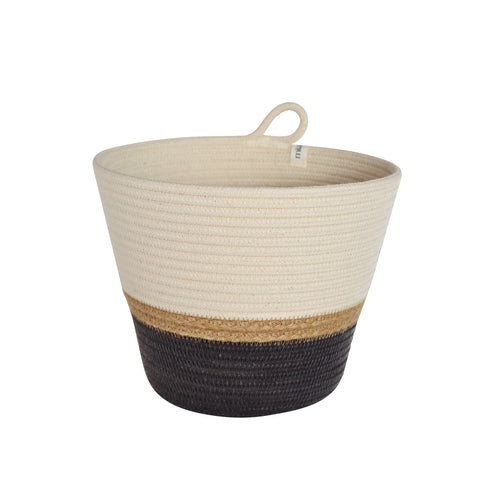 Planter Basket - Jute & Charcoal