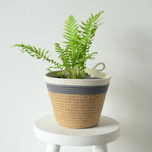 Planter Basket - Grey Jute Jungle