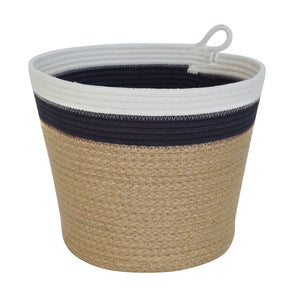 Planter Basket - Charcoal Jute Jungle