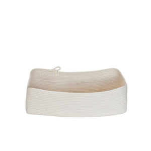 Rectangular Basket - Ivory