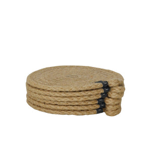 Coasters (set of 6) - Jute